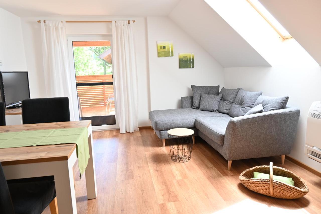 Apartamento Biohof Auinger, Der Tiererlebnishof Aurach am Hongar Exterior foto
